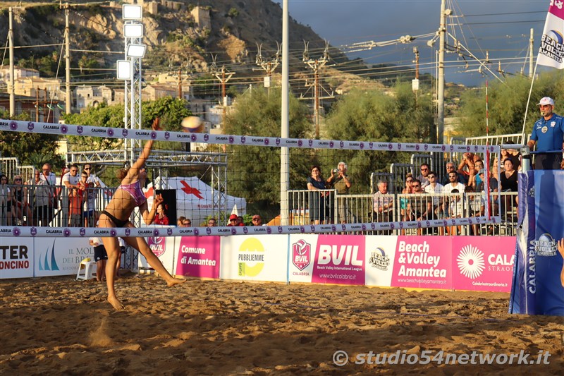 Tre giorni di grande Sport, ad Amantea, per la tappa del bvil, gli Internazionali di Beach Volley.  Su Studio54network  Calabria Straordinaria! 