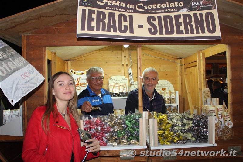 L'appuntamento pi goloso dell'anno ritorna a Cosenza, con la Festa del Cioccolato 2022. In diretta su Studio54network!