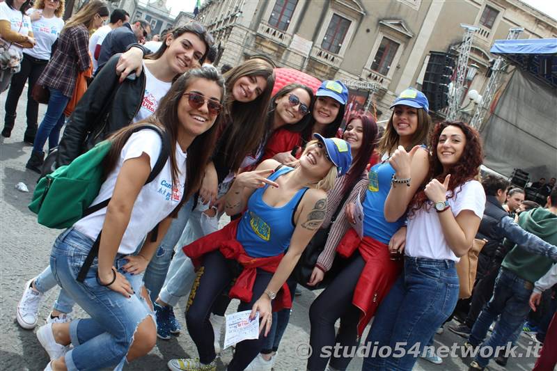 Walk of life a Catania con Telethon