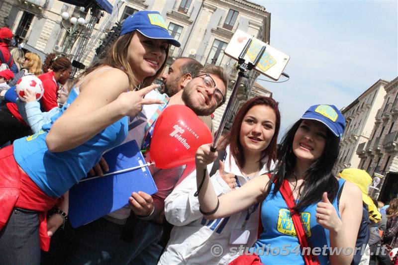 Walk of life a Catania con Telethon