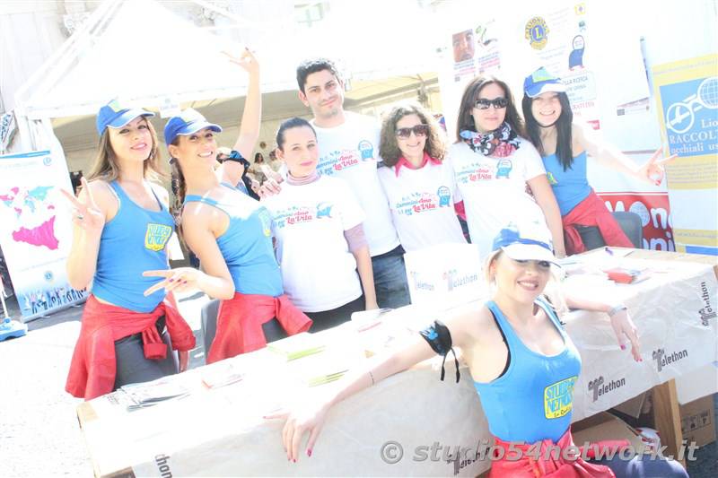 Walk of life a Catania con Telethon