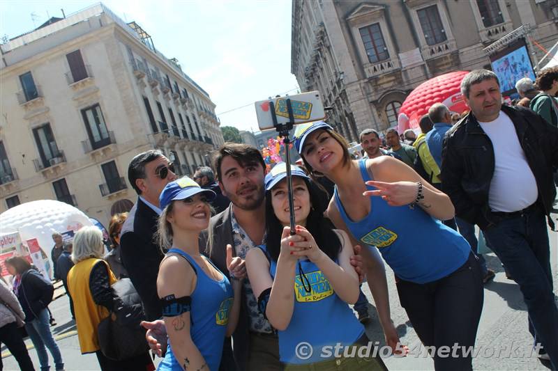 Walk of life a Catania con Telethon