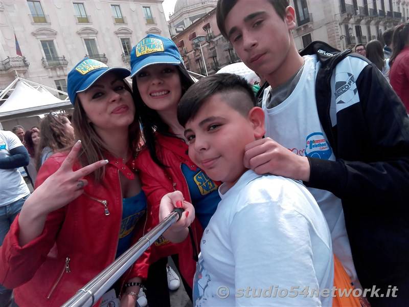 Walk of life a Catania con Telethon