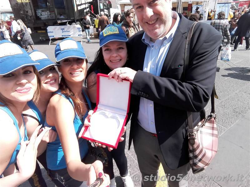 Walk of life a Catania con Telethon