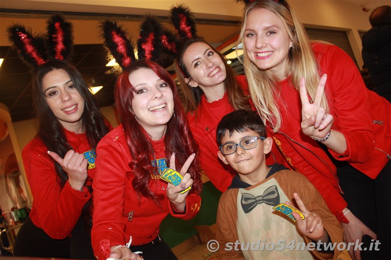 E' Carnival on Saturday a Bovalino, al Centro Commerciale I Gelsomini. In diretta interregionale solo su Studio54network.