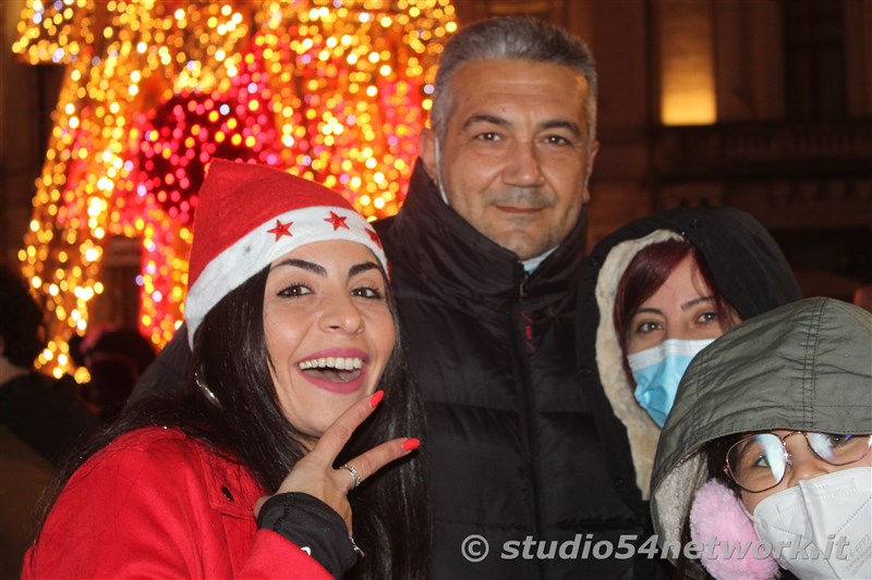 Si accendono le luci di Natale a Catanzaro, con Studio54network