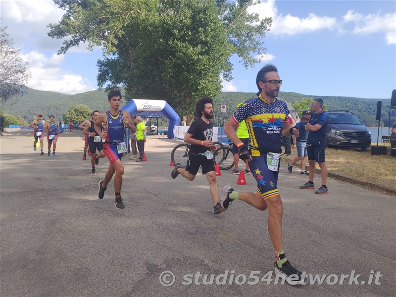 Triathlon Sila 2021, a Lorica, lago Arvo, con Studio54network