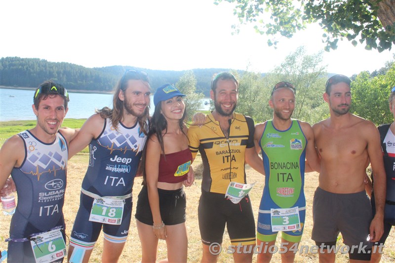 Triathlon Sila 2021, a Lorica, lago Arvo, con Studio54network