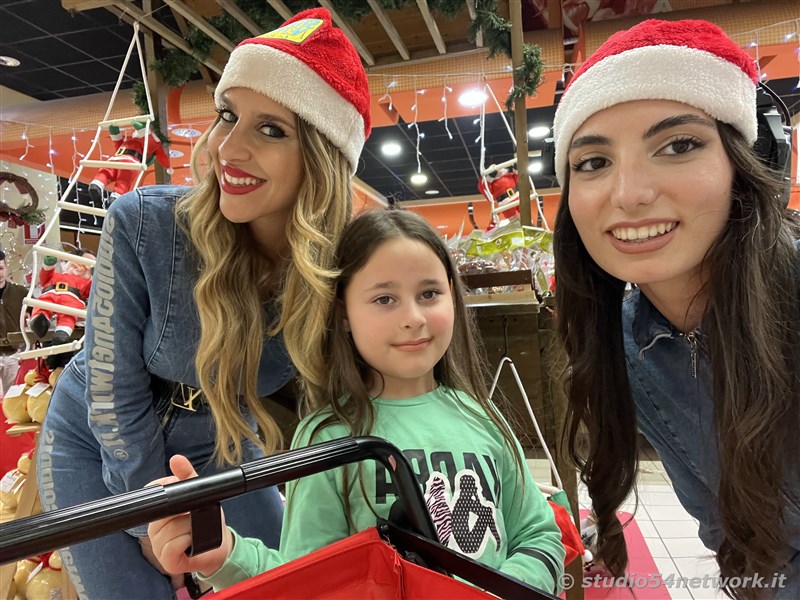 Con Ipersisa  Natale al centro commerciale I Gelsomini, con Studio54network