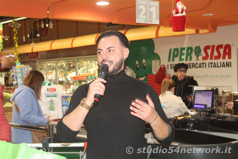 Con Ipersisa  Natale al centro commerciale I Gelsomini, con Studio54network