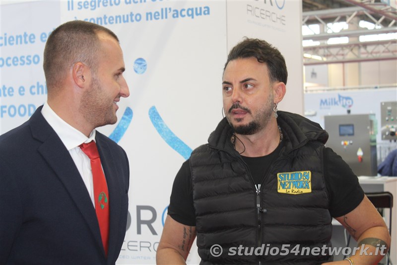 Con IannelloInox, eccellenza italiana nella produzione di impianti e macchine settore lattiero-caseario,  con Studio54network in radiovisione dal SIC, il salone dell'Industria Casearia, nel Polo Fieristico di Caserta. 