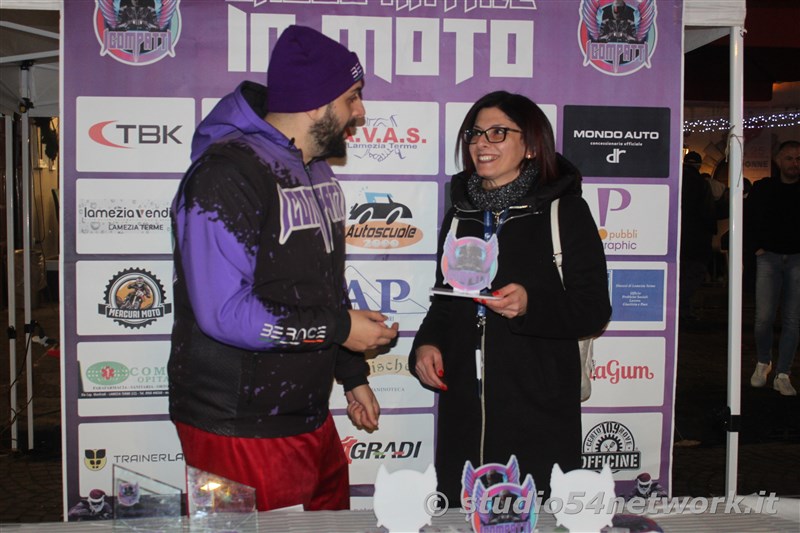 A Lamezia Terme il pi grande evento natalizio calabrese in moto, con i Compatti  Babbo Natale in Moto. Stand, dimostrazioni, Babbo Natale, prove su strada, tutto in diretta su Studio54network!