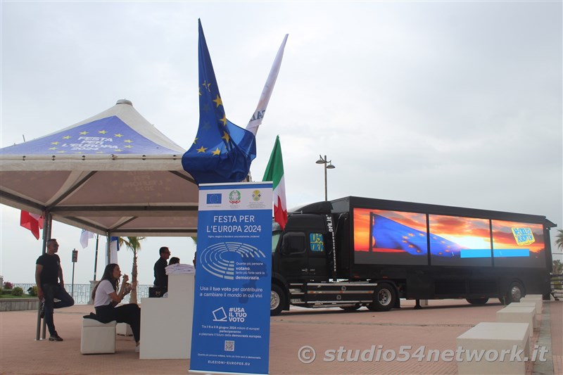 A Locri si conclude  il tour calabrese dedicato alla Festa dell'Europa, con Studio54network