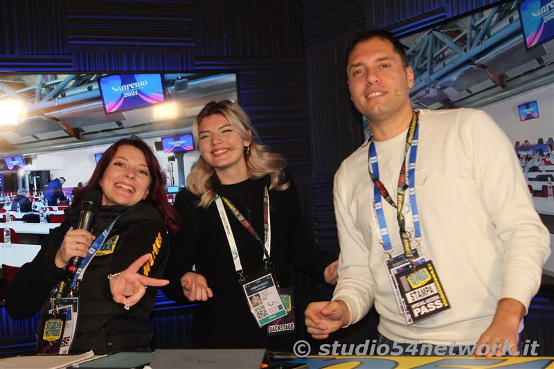 Sanremo 2024 su Studio54network, con Amadeus, Angelina Mango,Annalisa, Geolier