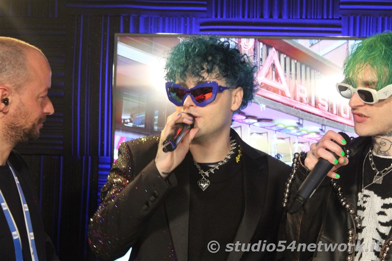 Sanremo 2024 su Studio54network, con Amadeus, Angelina Mango,Annalisa, Geolier