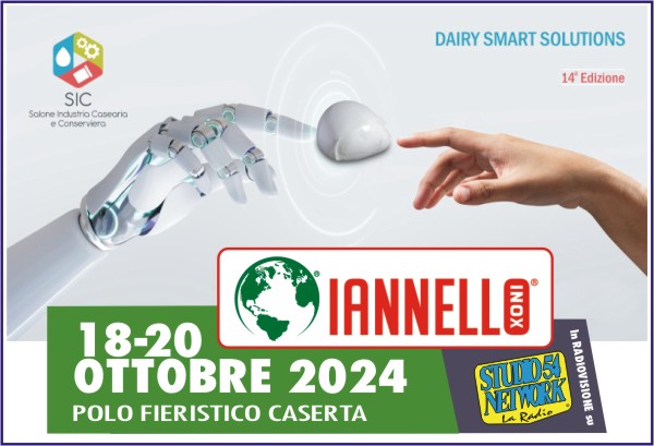 Sic 2024, con Iannello Inox, in radiovisione dal Salone Industria Casearia e Conserviera