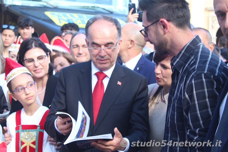 A Lamezia Terme la visita ufficiale del Presidente d'Albania Bajram Begaj, su Studio54network 