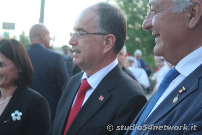 A Lamezia Terme la visita ufficiale del Presidente d'Albania Bajram Begaj