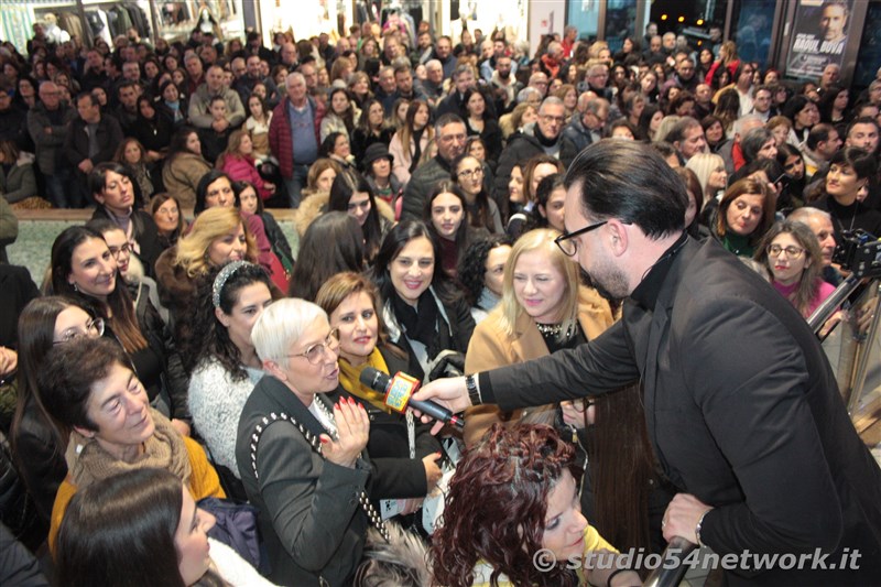 La Notte degli SConti, a La Galleria di Bovalino,  con Raoul Bova e  Studio54network,  soldout