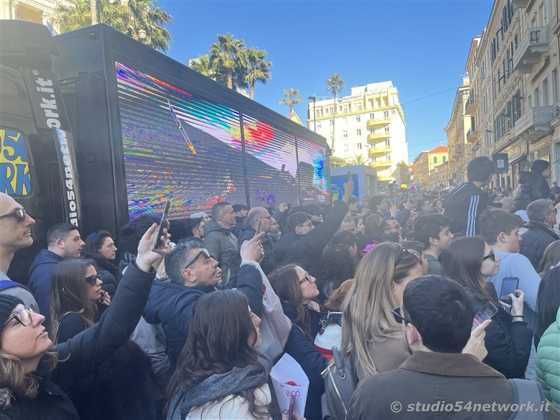 La settantacinquesima edizione del festival di Sanremo raccontata con tutti i dietro le quinte, in un programma lungo un'intera settimana in diretta interregionale e radiovisione su Studio54network, con Partner unico Calabria Straordinaria