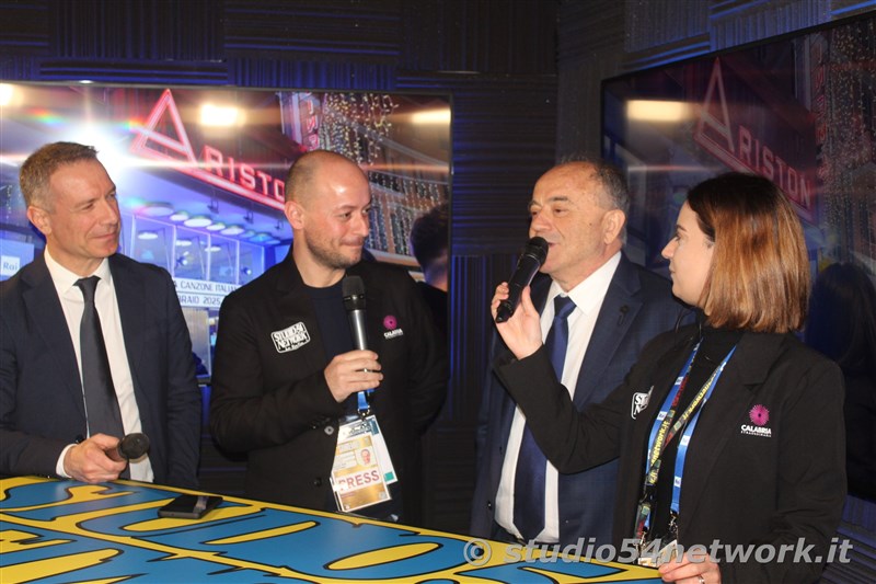 La settantacinquesima edizione del festival di Sanremo raccontata con tutti i dietro le quinte, in un programma lungo un'intera settimana in diretta interregionale e radiovisione su Studio54network, con Partner unico Calabria Straordinaria