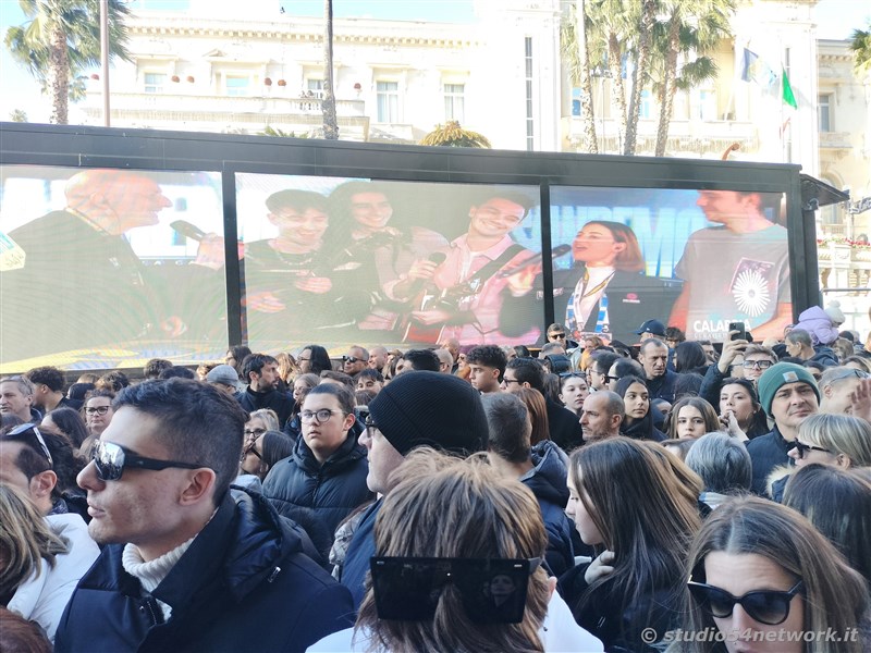 La settantacinquesima edizione del festival di Sanremo raccontata con tutti i dietro le quinte, in un programma lungo un'intera settimana in diretta interregionale e radiovisione su Studio54network, con Partner unico Calabria Straordinaria