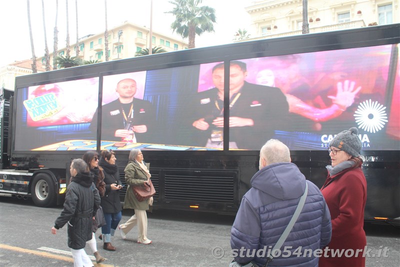 La settantacinquesima edizione del festival di Sanremo raccontata con tutti i dietro le quinte, in un programma lungo un'intera settimana in diretta interregionale e radiovisione su Studio54network, con Partner unico Calabria Straordinaria