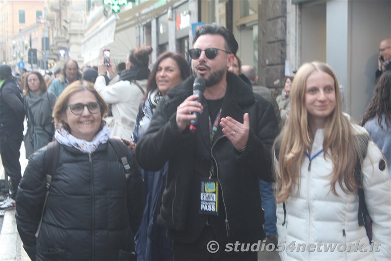 La settantacinquesima edizione del festival di Sanremo raccontata con tutti i dietro le quinte, in un programma lungo un'intera settimana in diretta interregionale e radiovisione su Studio54network, con Partner unico Calabria Straordinaria